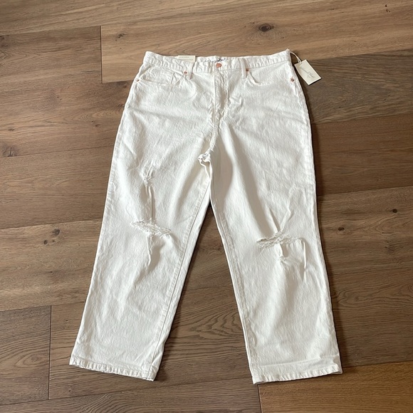 Universal Thread High-Rise Vintage Crop Straight Leg Jeans 18 NWT - Picture 3 of 13